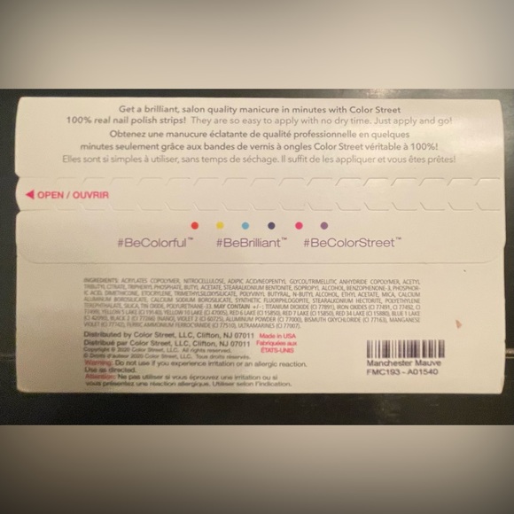 Color Street “Manchester Mauve” - Picture 2 of 2